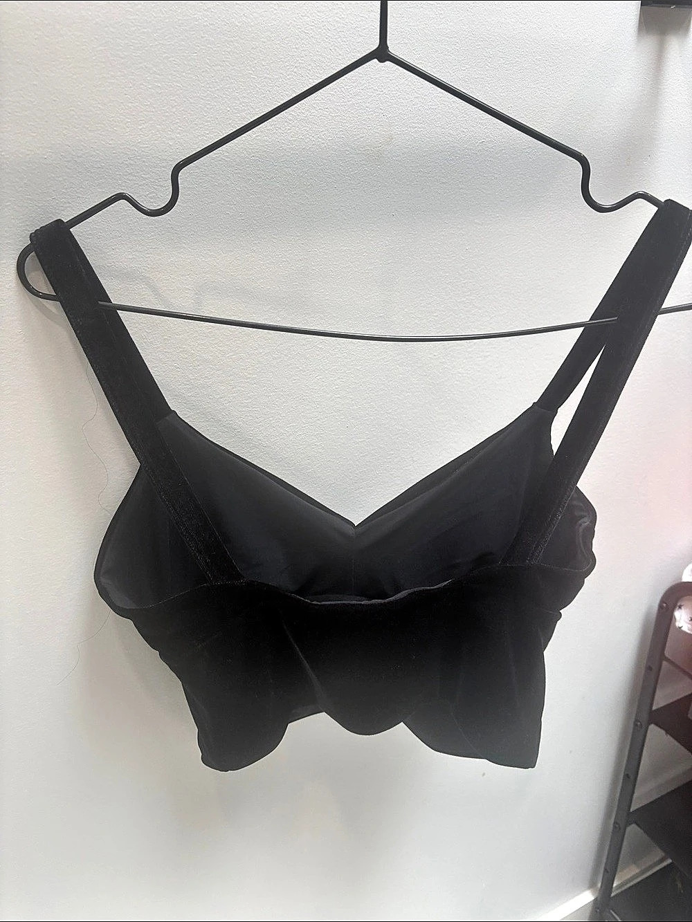 Commando velvet Black crop Size Medium Like New